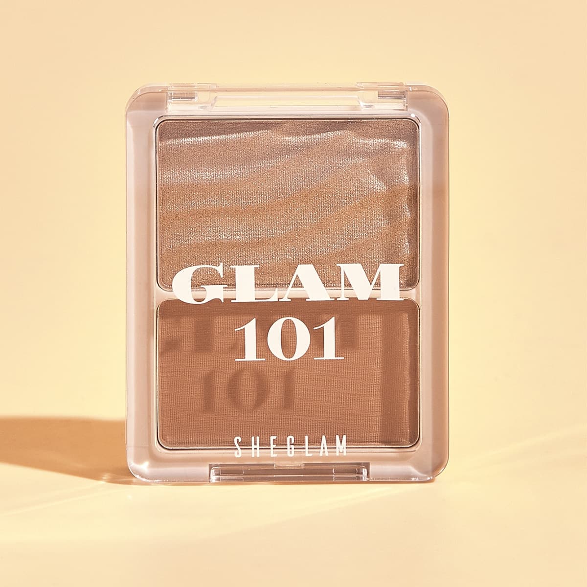 Palette De Poudre Pour Le Visage Glam 101 Hybrid Highlighter & Blush Duo-vienna Blush Highlighter Sans Ã‰blouissement, Utilisation Multiple, Non