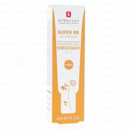 ERBORIAN Super BB Au Ginseng SPF 20 Caramel 40ml