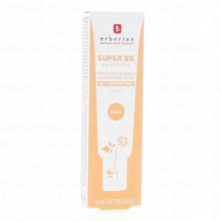 ERBORIAN Super BB Au Ginseng SPF 20 Doré 15ml